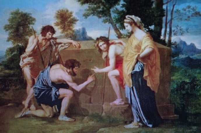 Figure 1: N. Poussin, The Arcadian Shepherds, 1637.